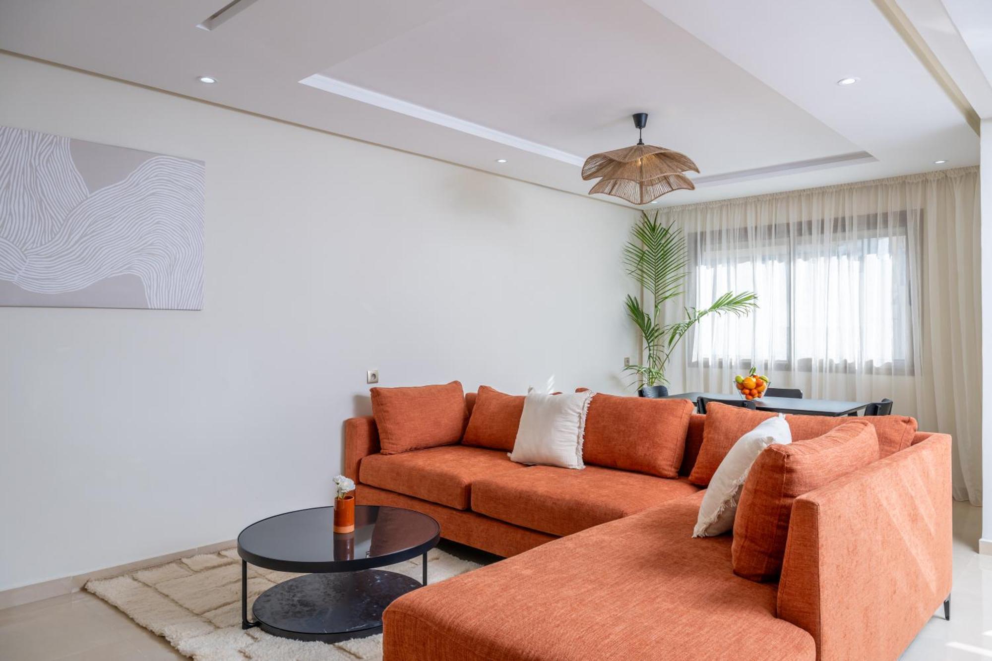 Charming Cozy With Terrace, Agdal Apartment *
